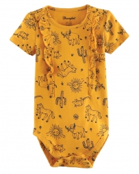 Wrangler® Girls' Infant Desert Print Onesie