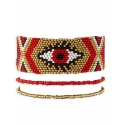 Myra Bag® Ladies' Eye In The Sky Beaded Bracelet