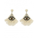 Myra Bag® Ladies' Eye In The Sky Beaded Earrings