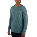 Carhartt® Men's Force Midweight LS Pocket Tee - Big and Tall