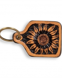 Myra Bag® Glorious Sunflower Tooled Fob