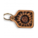 Myra Bag® Glorious Sunflower Tooled Fob