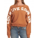 Wrangler Retro® Ladies' Long Live Cowboys Sweatshirt