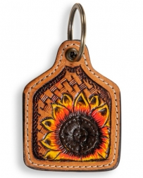 Myra Bag® Morning Sunflower Tooled Fob