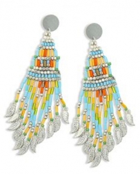 Myra Bag® Ladies' Mornings Tapestry Beaded Earrings