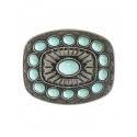 Blazin Roxx® Ladies' Multi Turquoise Stone Buckle