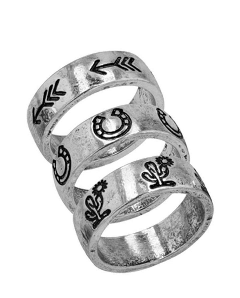Montana silversmith horseshoe rings deals