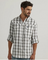 Wrangler® Men's Performance LS Button Plaid