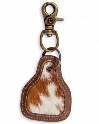 Myra Bag® Pony Brook Brown Key Fob