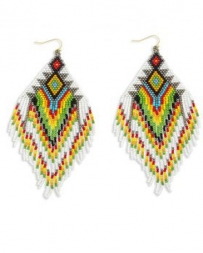 Myra Bag® Ladies' Rainbow Dazzle Beaded Earrings