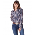 Wrangler Retro® Ladies' Long Sleeve Plaid Shirt
