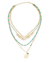 Myra Bag® Ladies' Shining Mesa Star Necklace