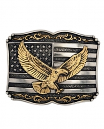 Montana Silversmiths® Men's Attitude Liberty Buckle