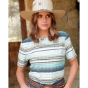 Cruel® Ladies' Serape Stripe Tee