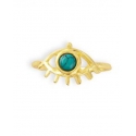 Myra Bag® Ladies' Theia Eye Gold Tone Ring
