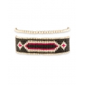Myra Bag® Ladies' Tribal Signet Beaded Bracelet