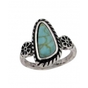 Montana Silversmiths® Ladies' Turquoise Lagoon Attitude Ring