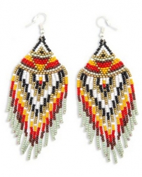 Myra Bag® Ladies' Vibrant Fiesta Beaded Earrings