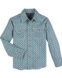 Wrangler® 20X® Boys' Long Sleeve Snap Shirt