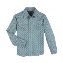 Wrangler® 20X® Boys' Long Sleeve Snap Shirt