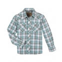 Wrangler Retro® Boys' Long Sleeve Snap Shirt