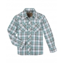 Wrangler Retro® Boys' Long Sleeve Snap Shirt