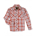 Wrangler Retro® Boys' LS Snap Plaid Shirt