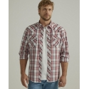 Wrangler® Men's WFS LS Snap Plaid