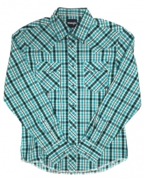 Wrangler® Men's WFS LS Snap Plaid