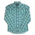 Wrangler® Men's WFS LS Snap Plaid