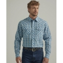 Wrangler® Men's WFS LS Snap Plaid