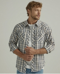 Wrangler® Men's WFS LS Snap Plaid