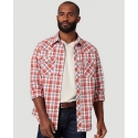 Wrangler Retro® Men's Long Sleeve Snap Plaid