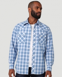 Wrangler Retro® Men's Long Sleeve Snap Plaid