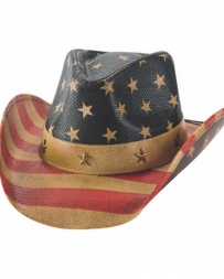 Bullhide® Old Glory Straw Hat