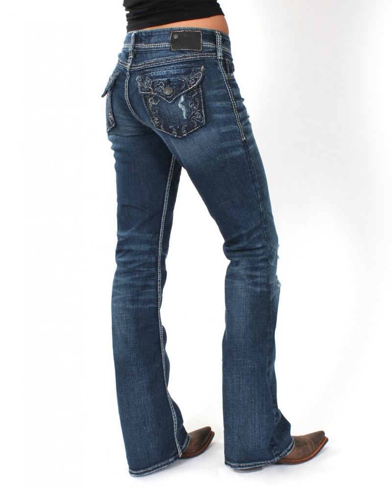 Silver Jeans® Ladies' Suki Flap Curvy Fit Jeans - Fort Brands