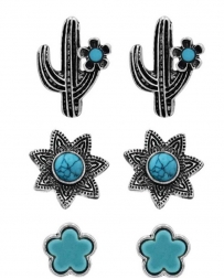 Montana Silversmiths® Ladies' Southwest Style Earring Set