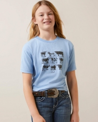 Ariat® Girls' Cow Chart Tee