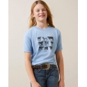 Ariat® Girls' Cow Chart Tee