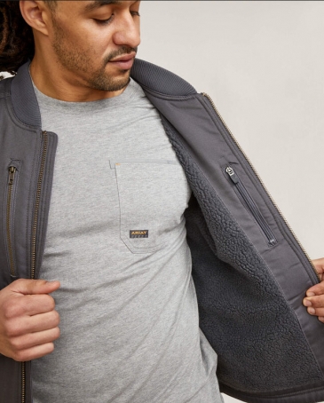Gilet Homme Ariat DuraCanvas Noir - Taille M, Isolé Et Résistant (occasion TB État)