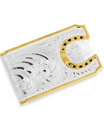 Montana Silversmiths® Men's Two Tone Horseshoe Money Clip