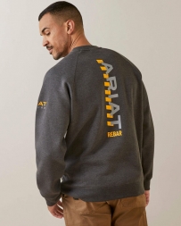 Ariat® Men's Rebar Workman Logo Sweater Crew