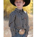 Cinch® Boys' Classic Fit LS Print