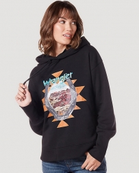 Wrangler Retro® Ladies' Desert Scene Logo Hoodie