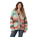 Wrangler® Ladies' Boxy Cardigan Sweater