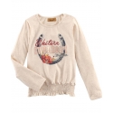 Wrangler® Girls' Sweetheart Logo LS Top
