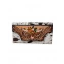 Myra Bag® Ladies' Bloomin' Steer Tooled Wallet
