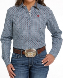 Cinch® Ladies' Performance LS Print Snap