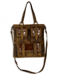 Myra Bag® Ladies' Cube Mesa Pouched Canvas Bag