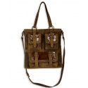 Myra Bag® Ladies' Cube Mesa Pouched Canvas Bag